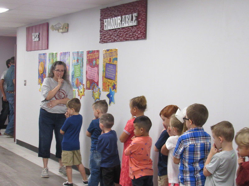 Webbers Falls students ready to get down to business